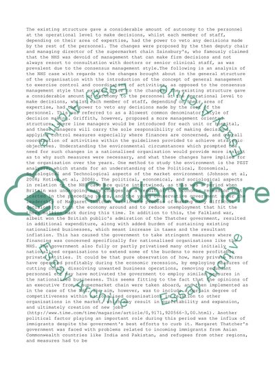 Undrerstanding & organisation