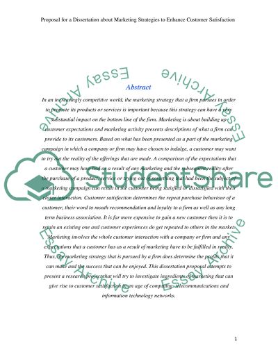 MARKETING STRATEGIES TO INCREASE CUSTMER SATISFACTION