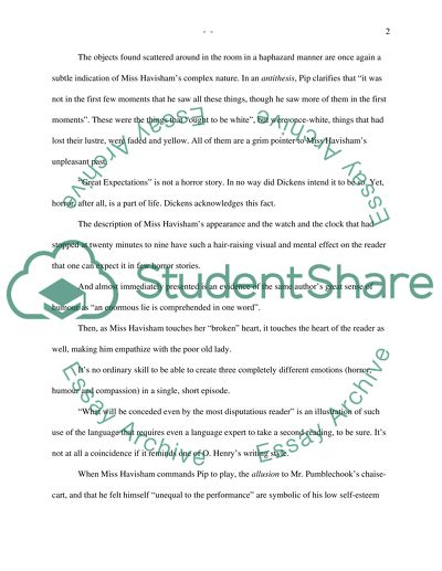 Analysis of Charles Dickens Great Expectations