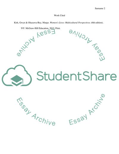 Identities and Social Locations: Who Am I