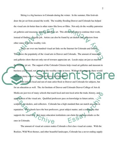 Colorado Visual Arts