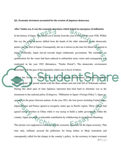 Political Economy of Japan