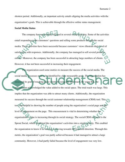 Social Media Marketing Plan Analysis