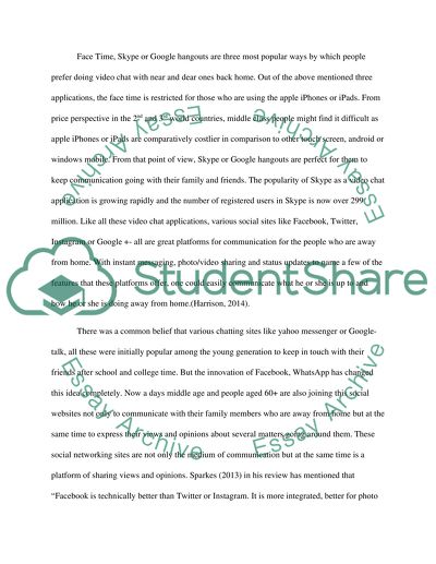 Social Site Keeping In Touch By Net