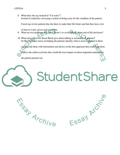 What Should Medicine Do When It Cant Save Your Life