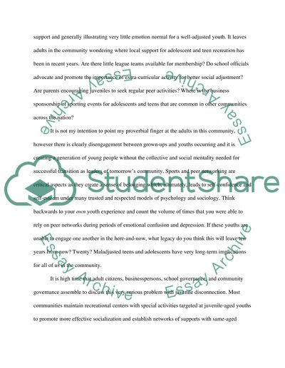 The Problem with Juveniles