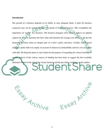 Importance of finance essay picture