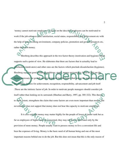 The Importance of Money