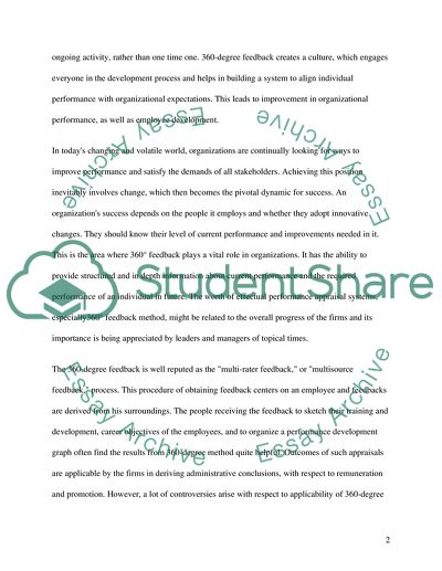 360 Degree Performance Appraisal within IKH ZASAG University of Mongolia