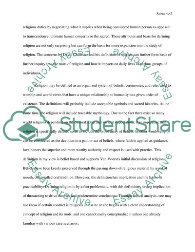 Religion and its perspectives