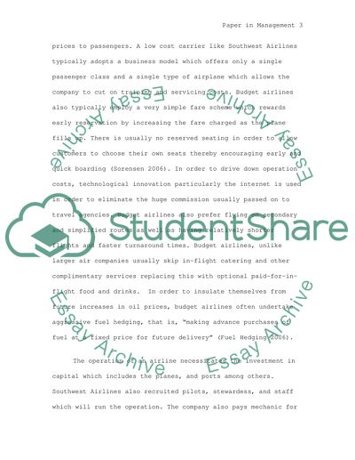 Management Accounting College Case Study