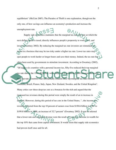 The Paradox of Thrift