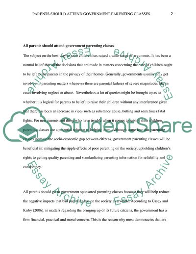 Why Parents Should Attend Government Parenting Classes