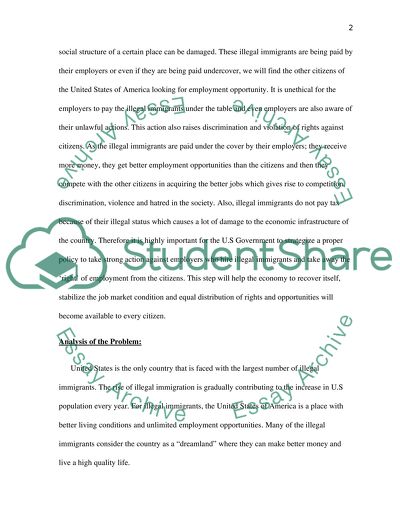 Illegal Immigrants and Their Impact on Jobs in the United States