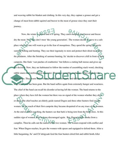 Two women essay image