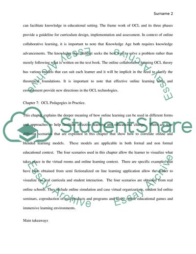 Constructive Learning Theory, Online Collaborative Learning