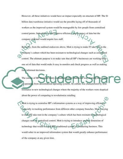 Stopping the Sprawl at HP