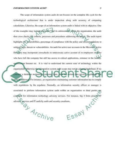 Overview of IS Audits (DB)