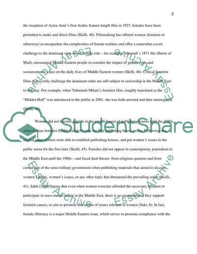 Feminist Media in the Middle East