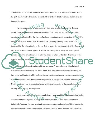 How Difference in Genre Affects the Portrayal and Conception of Heroism