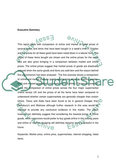 Prices for the Same Goods