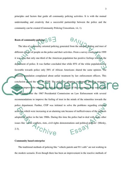 COP - Public Expectations of Police on its Fight against Crime