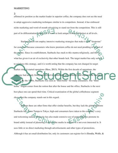 Starbucks Market Review