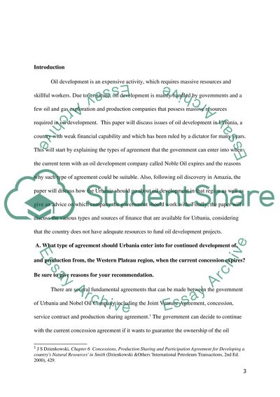 oil and gas law dissertation topics