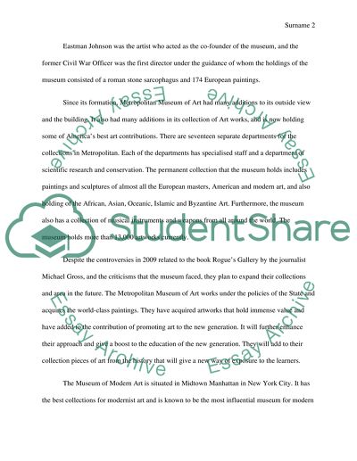 How Museums Institutions Shape the Art World