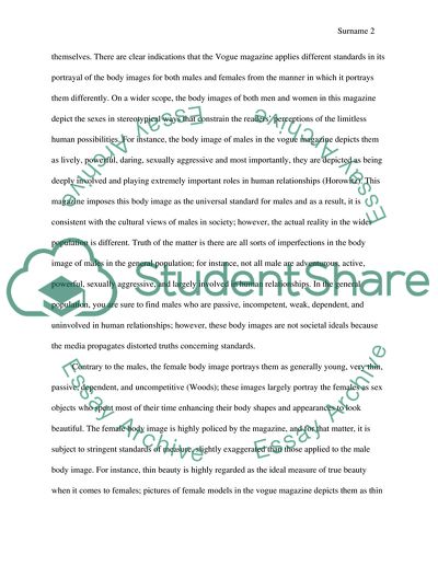 Media and Body Image