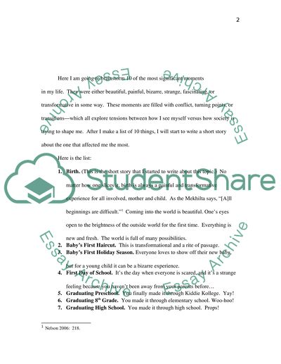 The Most Significant Moments of the Life