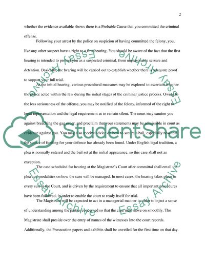 Criminal Litigation Issues