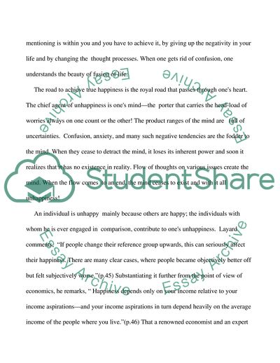 Happiness Lessons From a New Science by Richard Layard