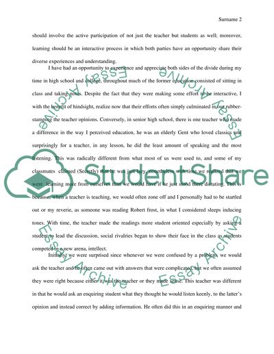 Paulo Frerie as One of the Most Influential Educationists