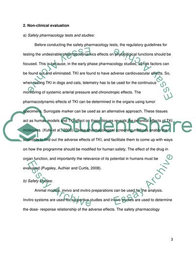 Pharmacology: Tyrosine Kinase Inhibitor