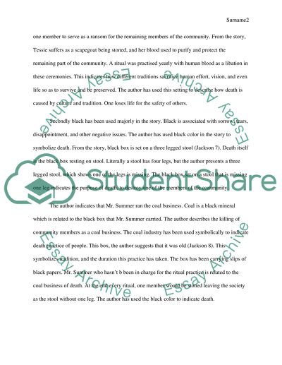 Persuasive Essay Thesis Statement Examples Symbolism In The Short Story Essay Health also English Language Essay Symbolism In The Short Story Essay Example Topics And Well Written Good Essay Topics For High School