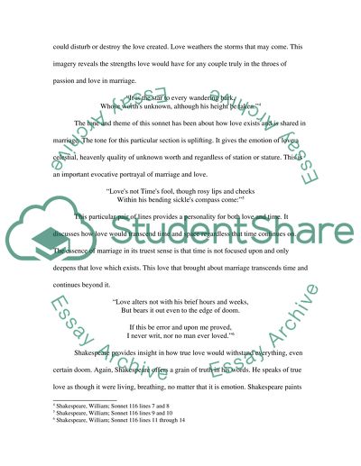 Analysis of Shakespeares Sonnet 16