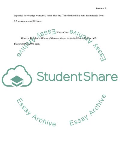 A History of Broadcasting in the United States
