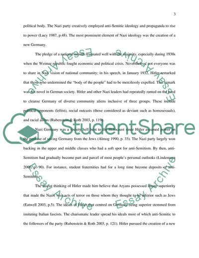 What Was the Significance of Anti-Semitism to Nazism