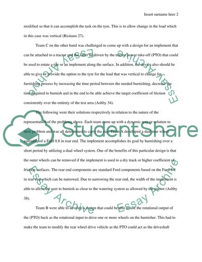 Analysis of the Documentation of Three Projects