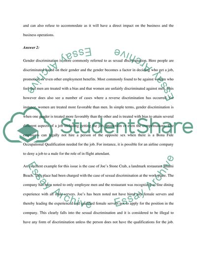 Employment law paper