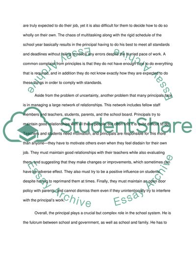 Sociology of education response paper