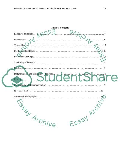 Benefits and Strategies of Internet Marketing