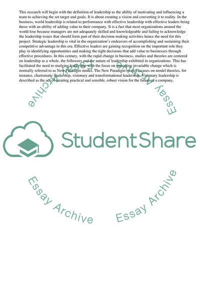 Leadership Style In Joothor Development Services Essay Leadership Style In Joothor Development Services