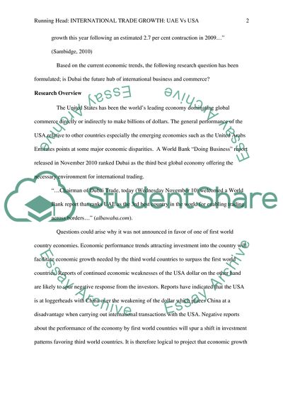 International Trade Growth