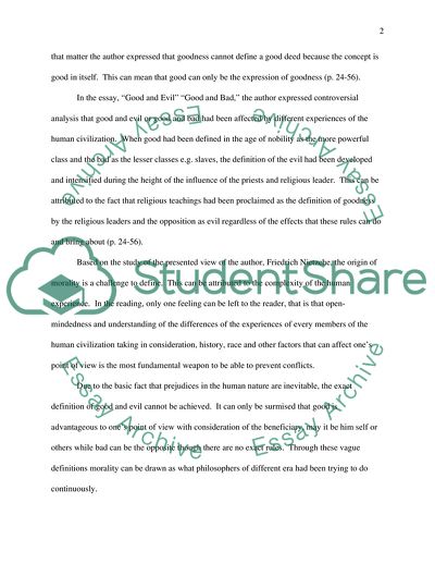 On the Genealogy of Morals by Friedrich Nietzche