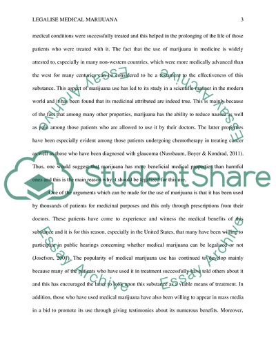 Legalize Medical Marijuana