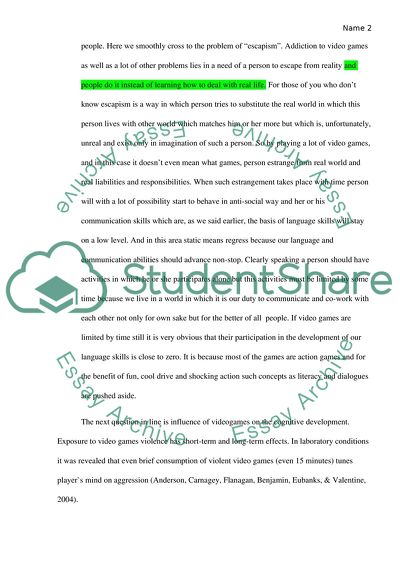 Video Games and Their Effect on Learning and Language