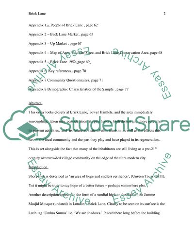 An Area of Hope and Endless Resilience