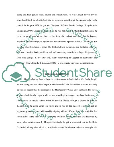 Ronald Reagan: One of Americas Most Popular Presidents